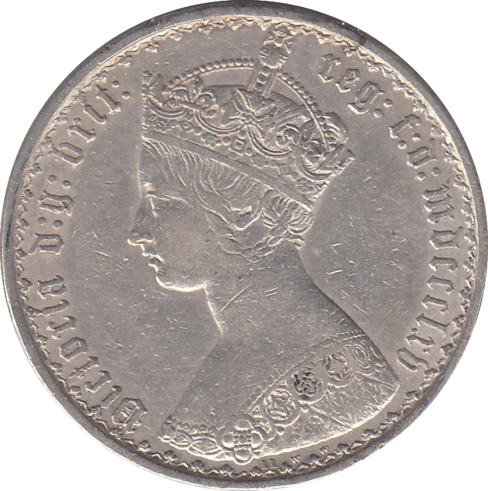 1865 FLORIN ( VF ) - FLORIN - Cambridgeshire Coins