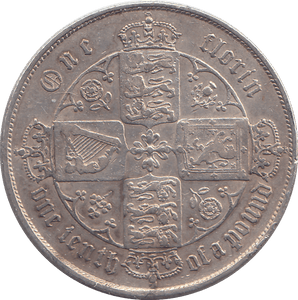 1865 FLORIN ( VF ) - FLORIN - Cambridgeshire Coins