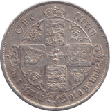 1865 FLORIN ( VF ) - FLORIN - Cambridgeshire Coins