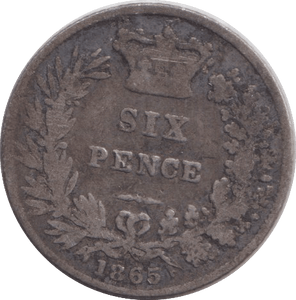 1865 FOURPENCE ( NF ) - FOURPENCE - Cambridgeshire Coins
