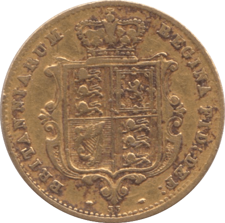 1865 GOLD HALF SOVEREIGN ( GF ) - HALF SOVEREIGN - Cambridgeshire Coins