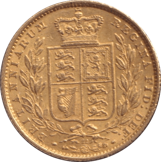 1865 GOLD SOVEREIGN ( UNC ) DIE 22 - SOVEREIGN - Cambridgeshire Coins