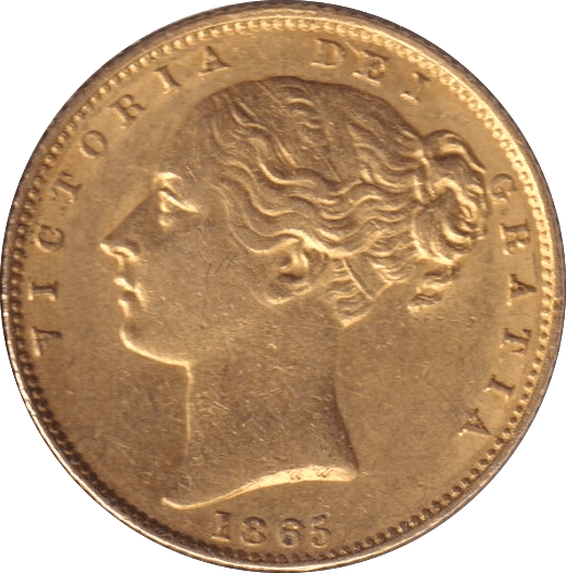 1865 GOLD SOVEREIGN ( UNC ) DIE 22 - SOVEREIGN - Cambridgeshire Coins