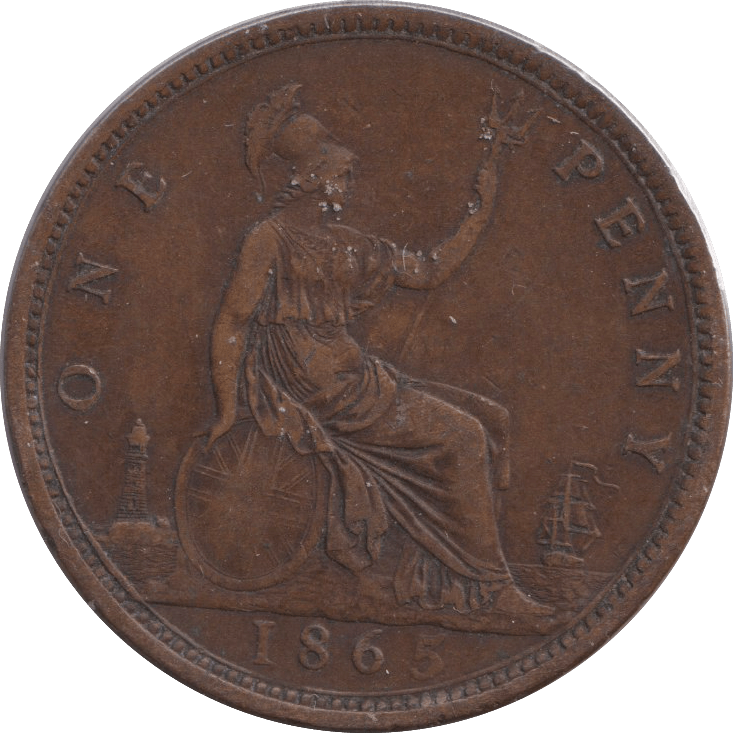 1865 PENNY ( GF ) - PENNY - Cambridgeshire Coins