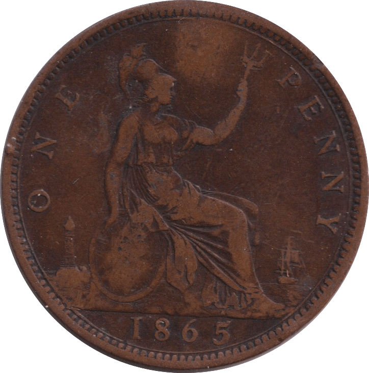 1865 PENNY ( GF ) - PENNY - Cambridgeshire Coins