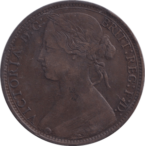 1865 PENNY ( VF ) - PENNY - Cambridgeshire Coins