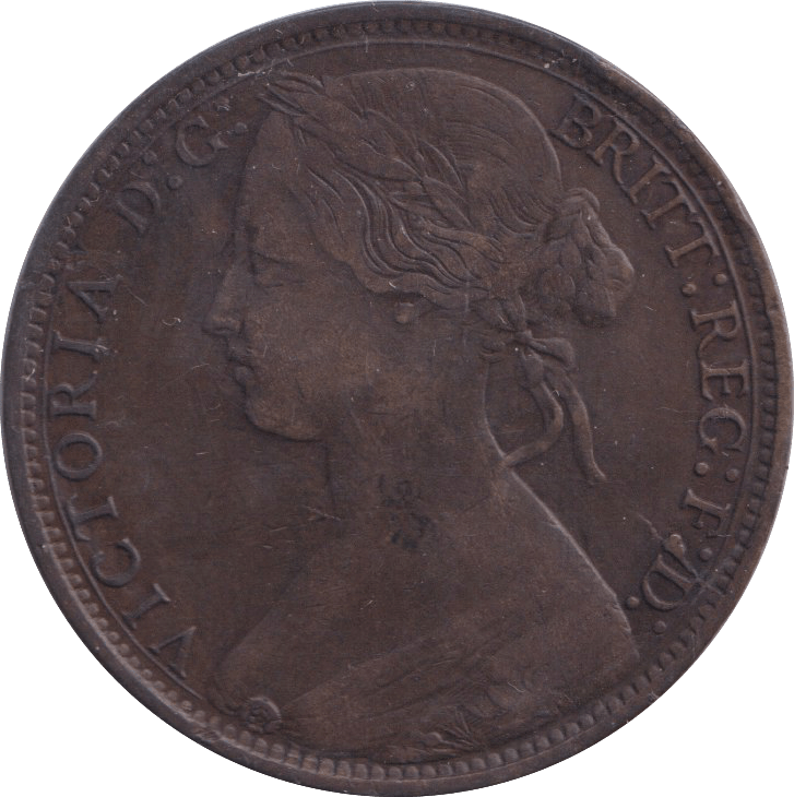 1865 PENNY ( VF ) - PENNY - Cambridgeshire Coins