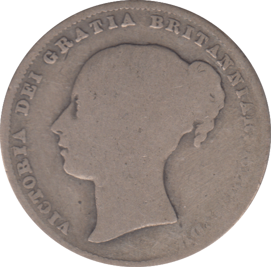 1865 SHILLING ( AUNC ) - SHILLING - Cambridgeshire Coins