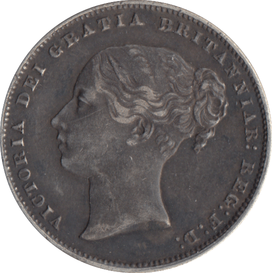 1865 SHILLING DIE 92 ( VF ) - SHILLING - Cambridgeshire Coins
