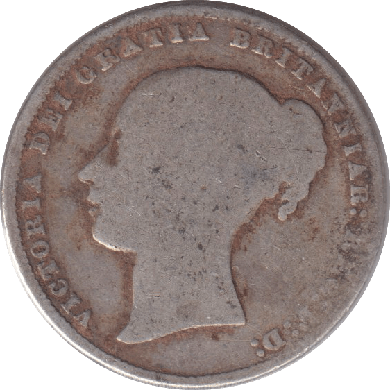 1865 SHILLING ( FAIR ) - SHILLING - Cambridgeshire Coins