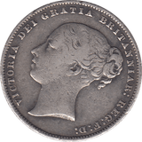 1865 SHILLING ( FINE ) DIE 89 - SHILLING - Cambridgeshire Coins