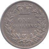 1865 SHILLING ( GF ) - SHILLING - Cambridgeshire Coins