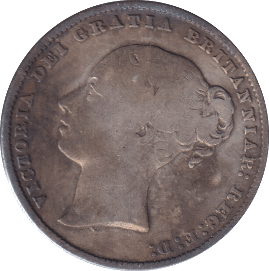 1865 SHILLING ( GF ) - SHILLING - Cambridgeshire Coins