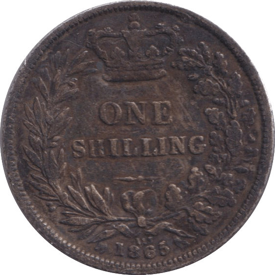 1865 SHILLING ( GF ) - Shilling - Cambridgeshire Coins