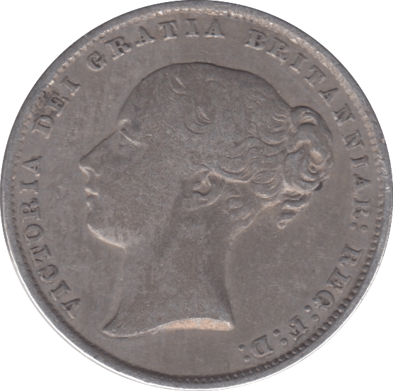 1865 SHILLING ( GF ) - SHILLING - Cambridgeshire Coins