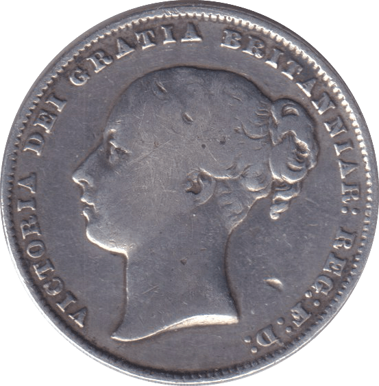 1865 SHILLING ( GF ) - SHILLING - Cambridgeshire Coins