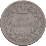 1865 SHILLING ( NF ) - SHILLING - Cambridgeshire Coins