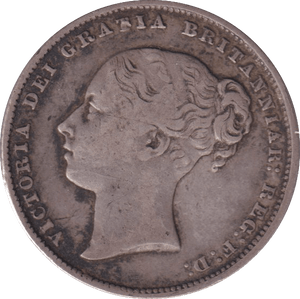 1865 SHILLING ( VF ) DIE 32 - SHILLING - Cambridgeshire Coins