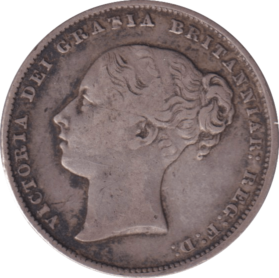 1865 SHILLING ( VF ) DIE 32 - SHILLING - Cambridgeshire Coins