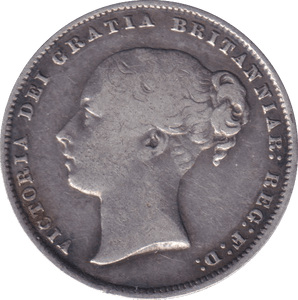 1865 SHILLING ( VF ) - SHILLING - Cambridgeshire Coins
