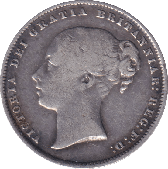 1865 SHILLING ( VF ) - SHILLING - Cambridgeshire Coins