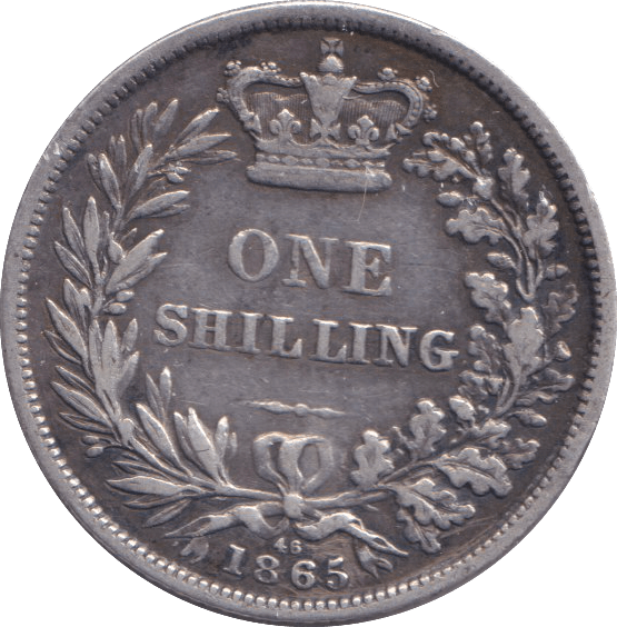 1865 SHILLING ( VF ) - SHILLING - Cambridgeshire Coins