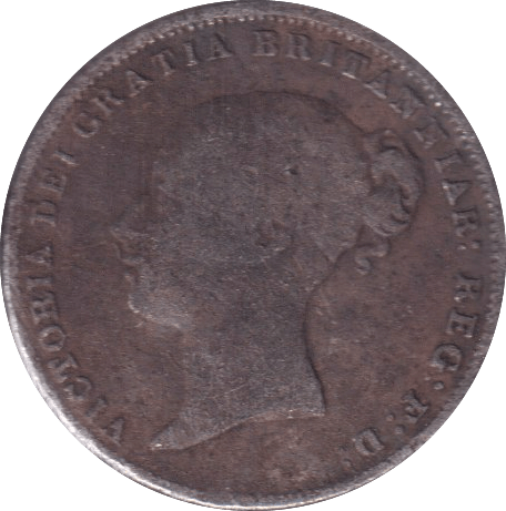 1865 SIXPENCE ( NF ) - SIXPENCE - Cambridgeshire Coins