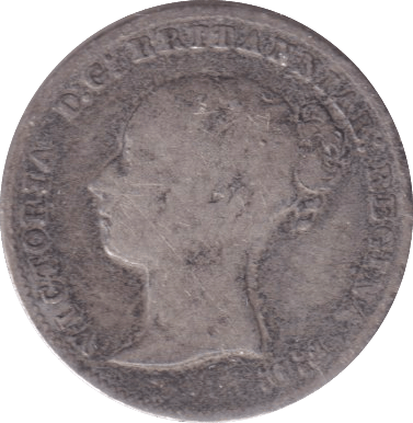 1865 THREEPENCE ( FINE ) - THREEPENCE - Cambridgeshire Coins