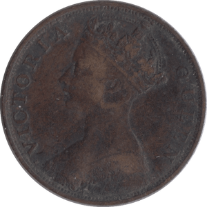 1866 1 CENT HONG KONG - WORLD COINS - Cambridgeshire Coins