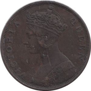 1866 1 CENT HONG KONG - WORLD COINS - Cambridgeshire Coins
