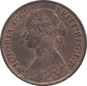 1866 FARTHING ( AUNC ) - FARTHING - Cambridgeshire Coins