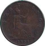 1866 FARTHING ( GF ) - FARTHING - Cambridgeshire Coins