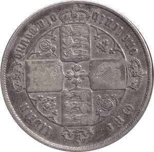 1866 FLORIN ( FINE ) DIE 28 - FLORIN - Cambridgeshire Coins