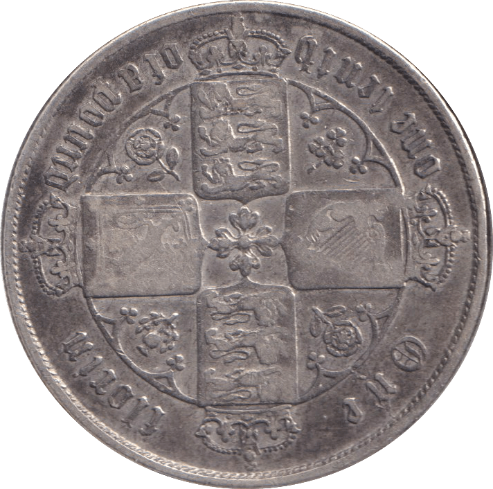 1866 FLORIN ( FINE ) DIE 28 - FLORIN - Cambridgeshire Coins
