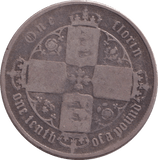 1866 FLORIN ( NF ) - FLORIN - Cambridgeshire Coins