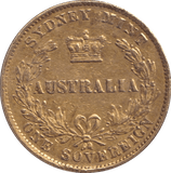 1866 GOLD AUSTRALIAN SOVEREIGN ( GVF ) - SOVEREIGN - Cambridgeshire Coins