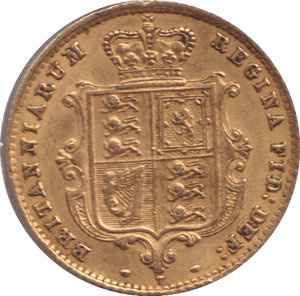 1866 GOLD HALF SOVEREIGN ( EF ) - HALF SOVEREIGN - Cambridgeshire Coins