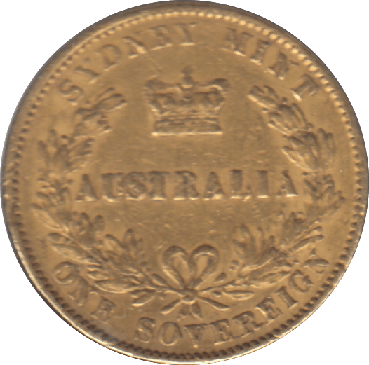 1866 GOLD SOVEREIGN AUSTRALIA - SOVEREIGN - Cambridgeshire Coins