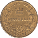 1866 GOLD SOVEREIGN AUSTRALIA - SOVEREIGN - Cambridgeshire Coins