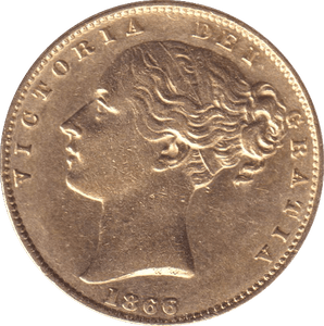 1866 GOLD SOVEREIGN ( EF ) - SOVEREIGN - Cambridgeshire Coins