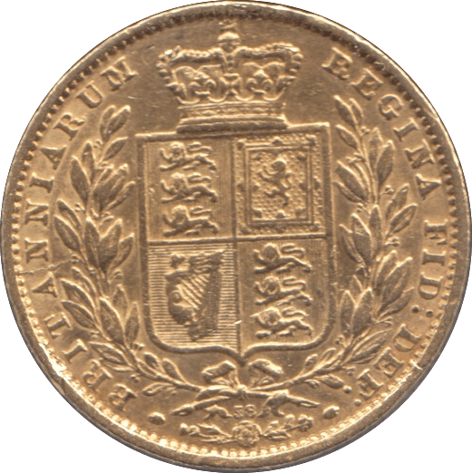 1866 GOLD SOVEREIGN ( GVF ) DIE 58 - SOVEREIGN - Cambridgeshire Coins