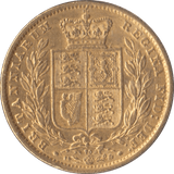 1866 GOLD SOVEREIGN ( GVF ) DIE 70 - SOVEREIGN - Cambridgeshire Coins