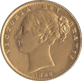 1866 GOLD SOVEREIGN ( GVF ) DIE 70 - SOVEREIGN - Cambridgeshire Coins