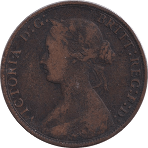 1866 HALFPENNY ( FINE ) - HALFPENNY - Cambridgeshire Coins