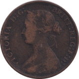 1866 HALFPENNY ( FINE ) - HALFPENNY - Cambridgeshire Coins