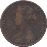 1866 HALFPENNY ( FINE ) - HALFPENNY - Cambridgeshire Coins