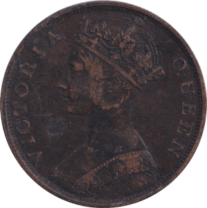 1866 ONE CENT HONG KONG - WORLD COINS - Cambridgeshire Coins