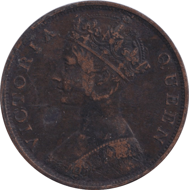 1866 ONE CENT HONG KONG - WORLD COINS - Cambridgeshire Coins
