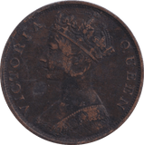 1866 ONE CENT HONG KONG - WORLD COINS - Cambridgeshire Coins