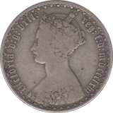 1866 ONE FLORIN ( FINE ) - FLORIN - Cambridgeshire Coins